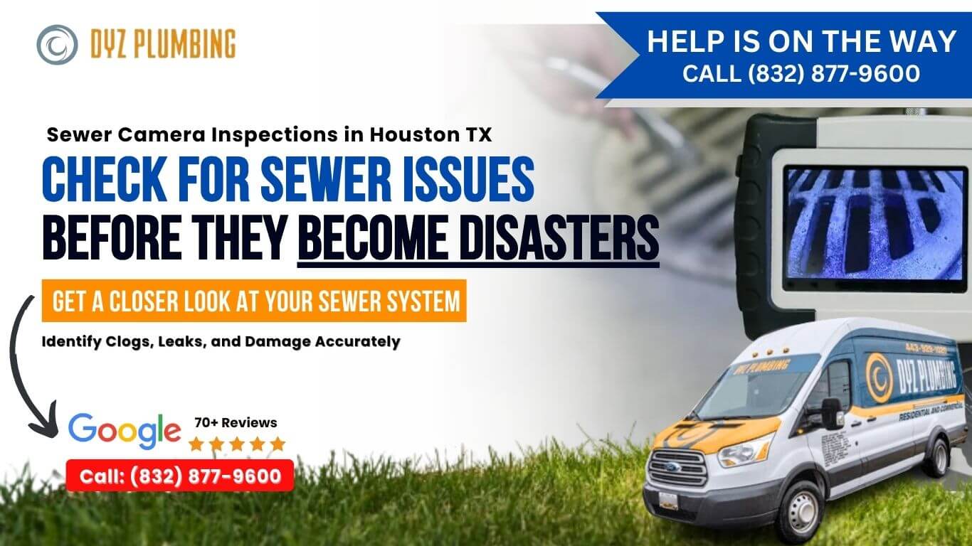 Sewer Camera Inspections Service in Houston TX 